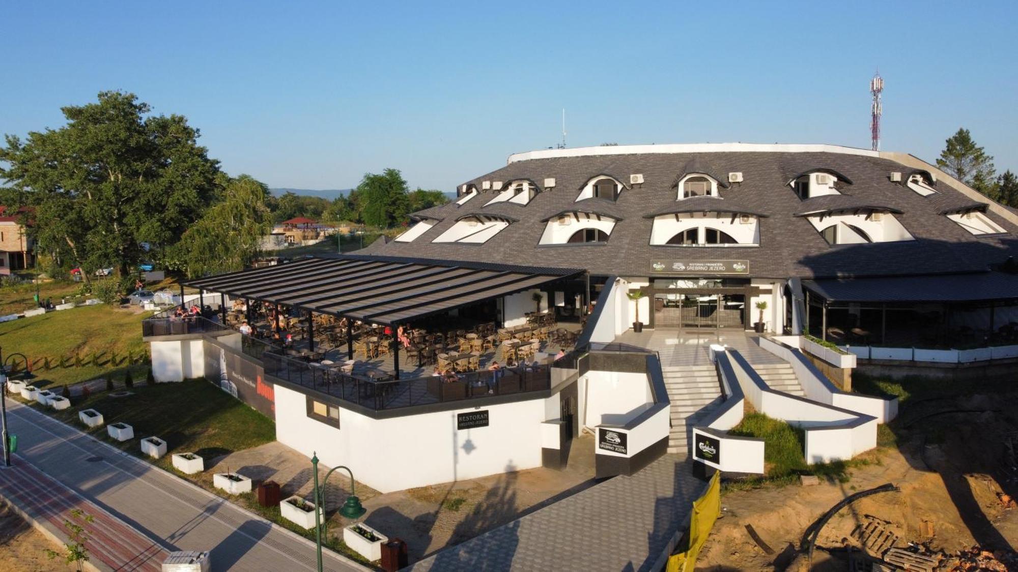 Hotel Prenociste Srebrno Jezero Veliko Gradište Exterior foto